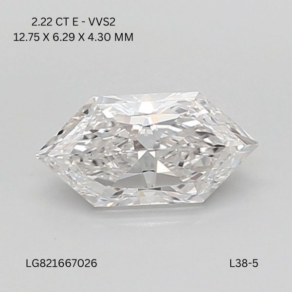 Hexagonal Lab-Grown Diamond image