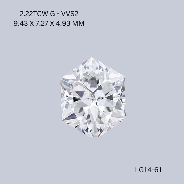 Hexagonal Lab-Grown Diamond image