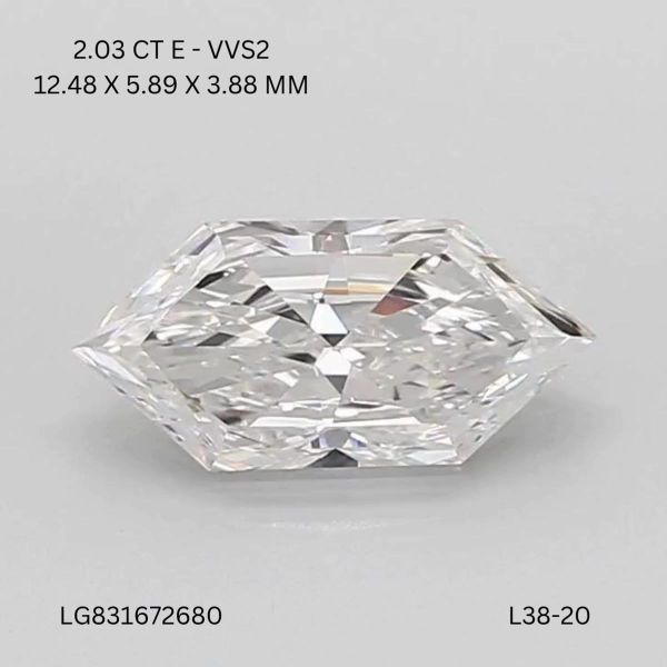 Hexagonal Lab-Grown Diamond image