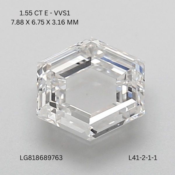 Hexagonal Lab-Grown Diamond image