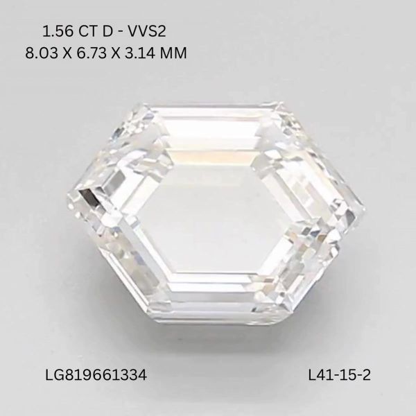 Hexagonal Lab-Grown Diamond image