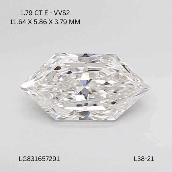 Hexagonal Lab-Grown Diamond image