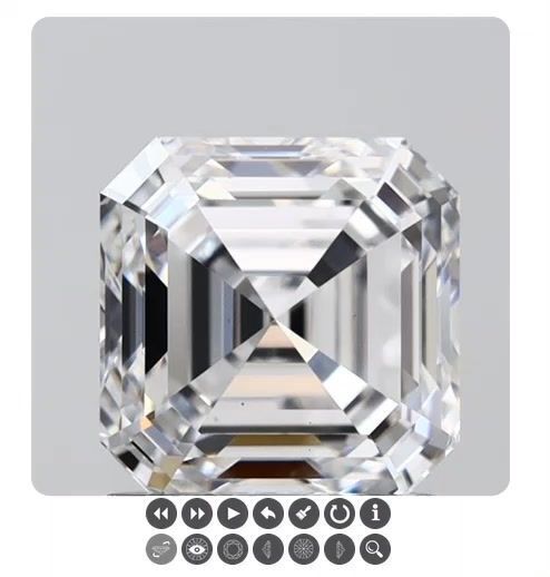 Asscher Lab-Grown Diamond image