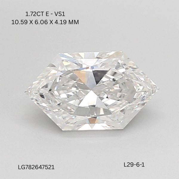 Hexagonal Lab-Grown Diamond image
