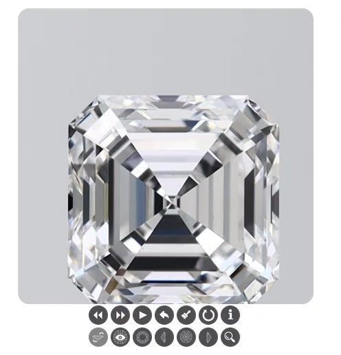 Asscher Lab-Grown Diamond image
