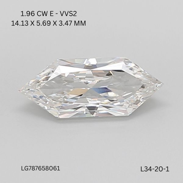 Hexagonal Lab-Grown Diamond image