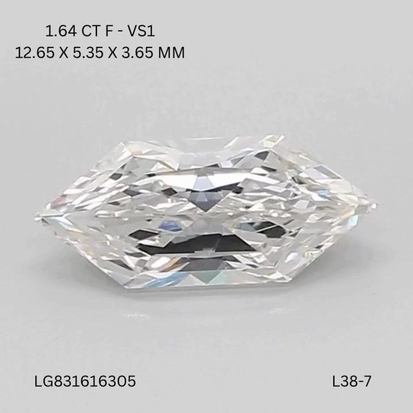Hexagonal Lab-Grown Diamond image