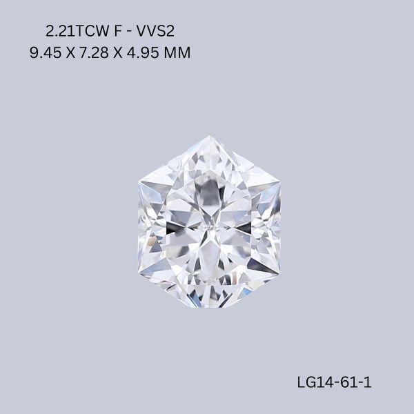 Hexagonal Lab-Grown Diamond image