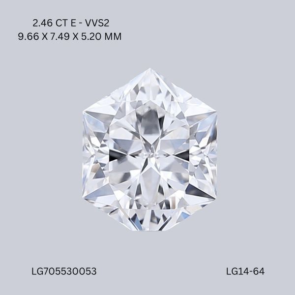 Hexagonal Lab-Grown Diamond image