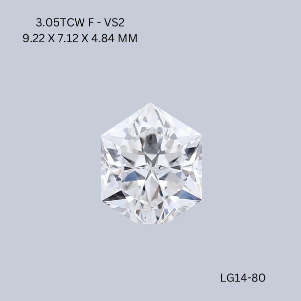 Hexagonal Lab-Grown Diamond image