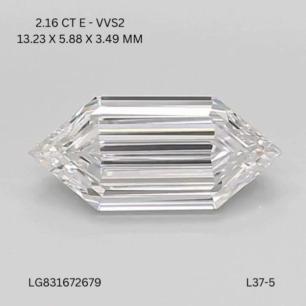 Hexagonal Lab-Grown Diamond image